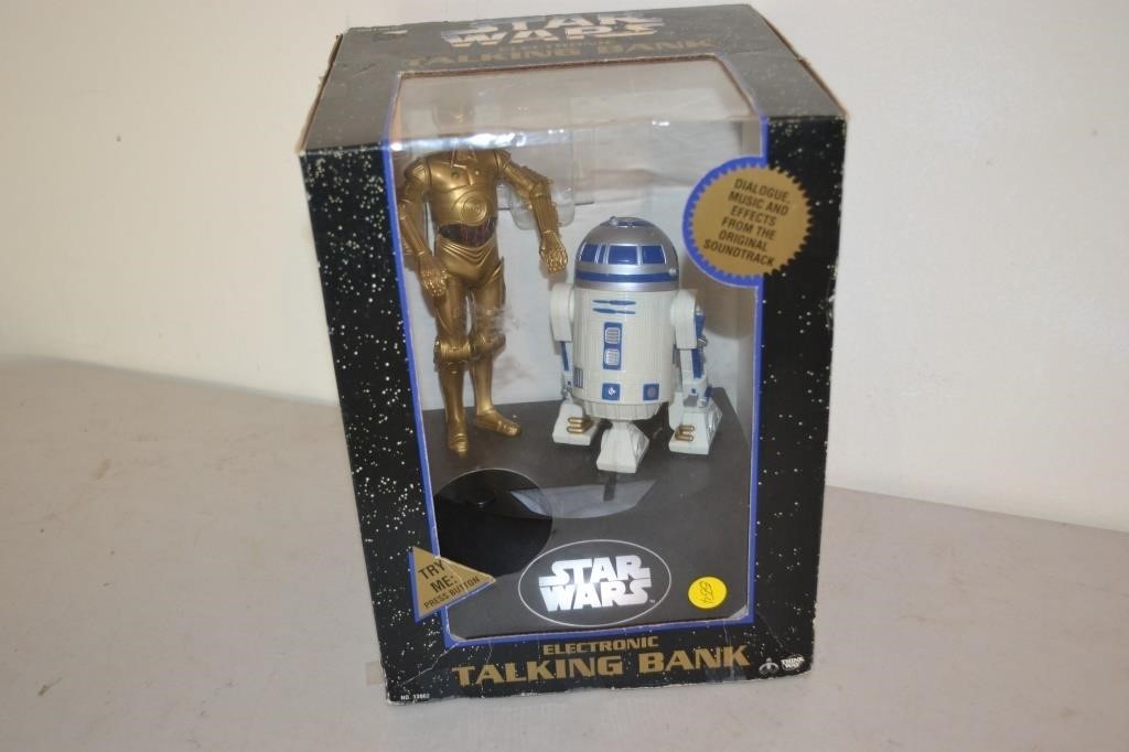 Star Wars Eletronic Talking Bank