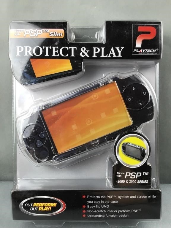 PSP slim protect & play case