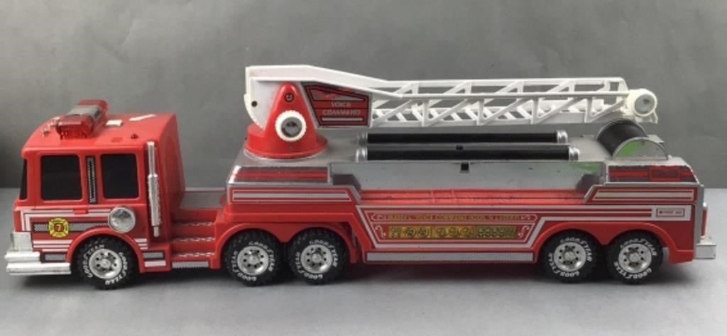 Buddy L voice command fire truck toy
