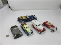 5 voitures die cast dont Snap-On