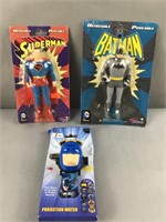 Batman and Superman bendable figures, Batman
