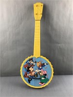 Walt Disney productions toy banjo