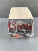 Coors coasters