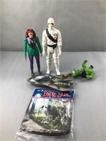 Book Sox, hulk action figure, v assault plane, gi