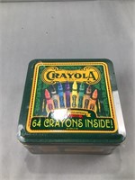 1993 90th anniversary crayola tin of 64 crayons