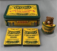 1991 crayola collectors tin of retired colors, 2