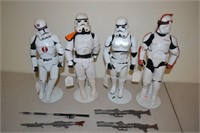 Four Modern Star Wars Stormtroopers