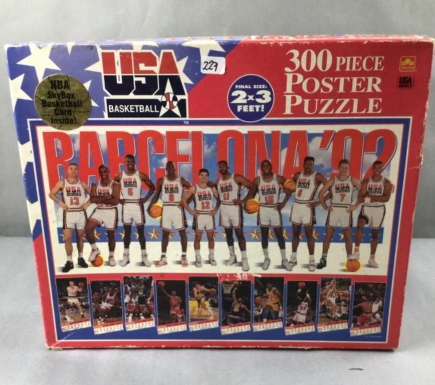 USA basketball 300 piece poster puzzle