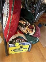 Holiday Towels & Dresser Scarves (Under Table)