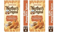 2 Bags Werthers Original PumpkinSpice SoftCaramels