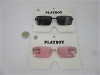 2 lunettes de soleil, Playboy