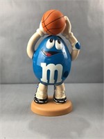 M&M Blue Peanut Candy Dispenser Basketball Player