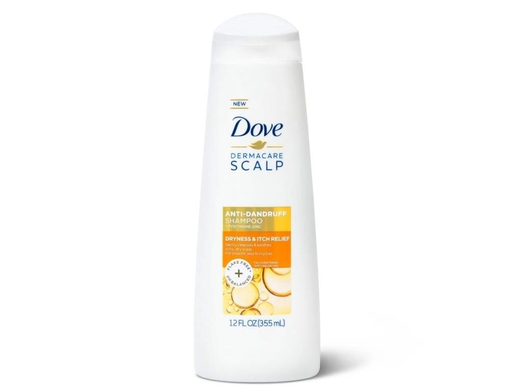 DOVE DermaCare Scalp Anti-Dandruff Shampoo 12oz