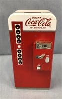 Vintage Coca Cola Soda Vending Machine Coin Bank