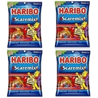 Lot of 4 HARIBO ScareMix Gummy Candy 4oz