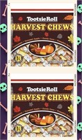 2 Tootsie Roll Harvest Chews 11.5oz Packs NEW