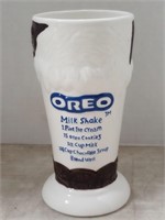 Ceramic Oreo cookie milk shake mug