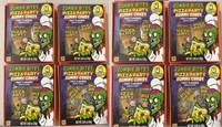 Lot of 8 Zombie Bites Pizza Party Gummy PizzaCandy