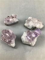 Amethyst natural crystal clusters