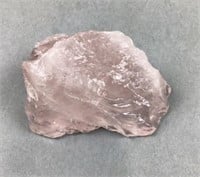 Natural  rose quartz