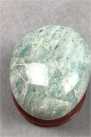 Amazonite palm stone