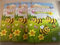 3pk Springtime Coloring Activity Book 80 Pages NEW