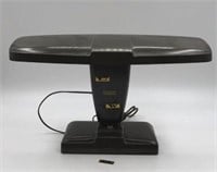 Vintage Mcm Lrw Metal Desk Lamp - Works