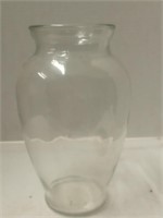 Europa clear glass vase
