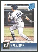 RC Greg Bird New York Yankees