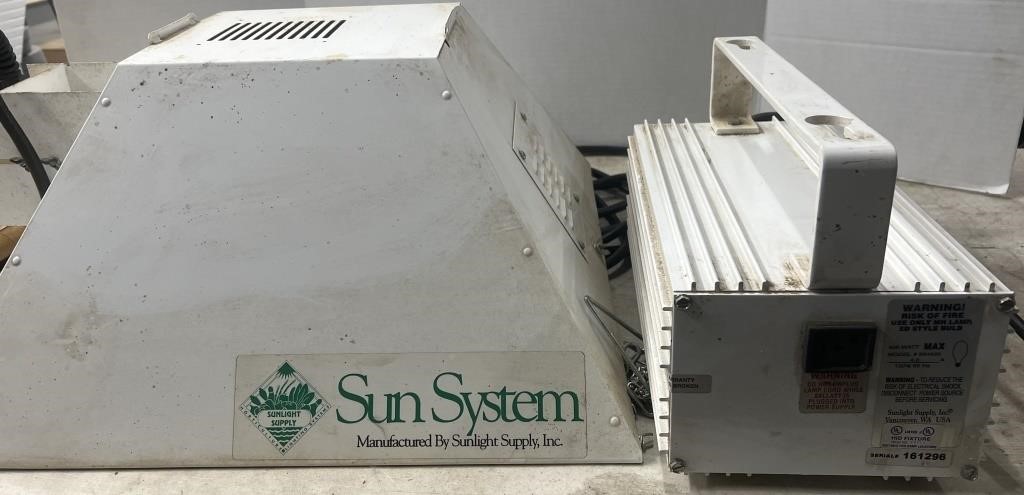 Sunlight Supply Inc. Sun System Lamp And Hid