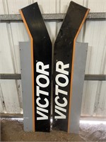 Wooden Victor Signs