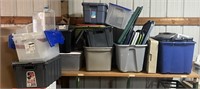 Tote Lot  (matched & unmatched Lids)