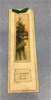 1918 bookmark calendar