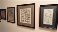 For framed Crosstitch needlepoint works, includes