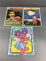 3 large piece board kid puzzles