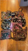 7 Vera Bradley, purses bags, with one Vera