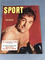 March 1955, sport magazine, Rocky Marciano cover