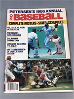 Petersens 1986 annual pro baseball magazine