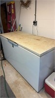 Large chest freezer by Unico, currently working