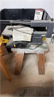 Sears craftsman 16 inch scroll saw, with a small