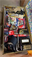 One trunk filled with UPS collectibles, NASCAR