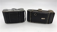 2 German Made Vintage Folding Cameras