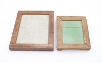 (2) Antique Photography Contact Printing Frames