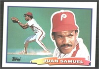 Oversize Juan Samuel Philadelphia Phillies