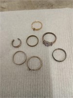 Lot of rings (7)