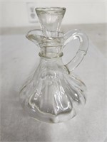 Vintage Glass Oil Vinegar Cruet