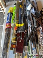 Wiper blades and assorted items