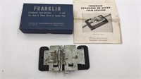 Vintage Franklin Standard Film Splicer S-100