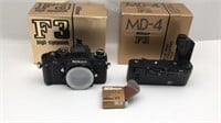 Nikon F3 Camera With Md-4 Motor Drive