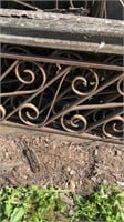 decorative iron railing/banister pieces
3 are 11